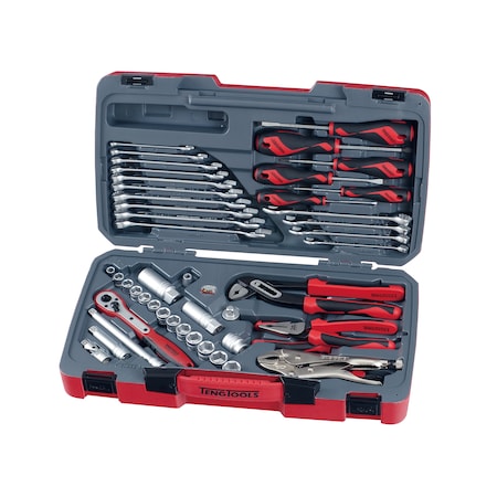 Teng Tools T3848 - 48 Piece 3/8" Drive Metric and SAE Tool Set T3848